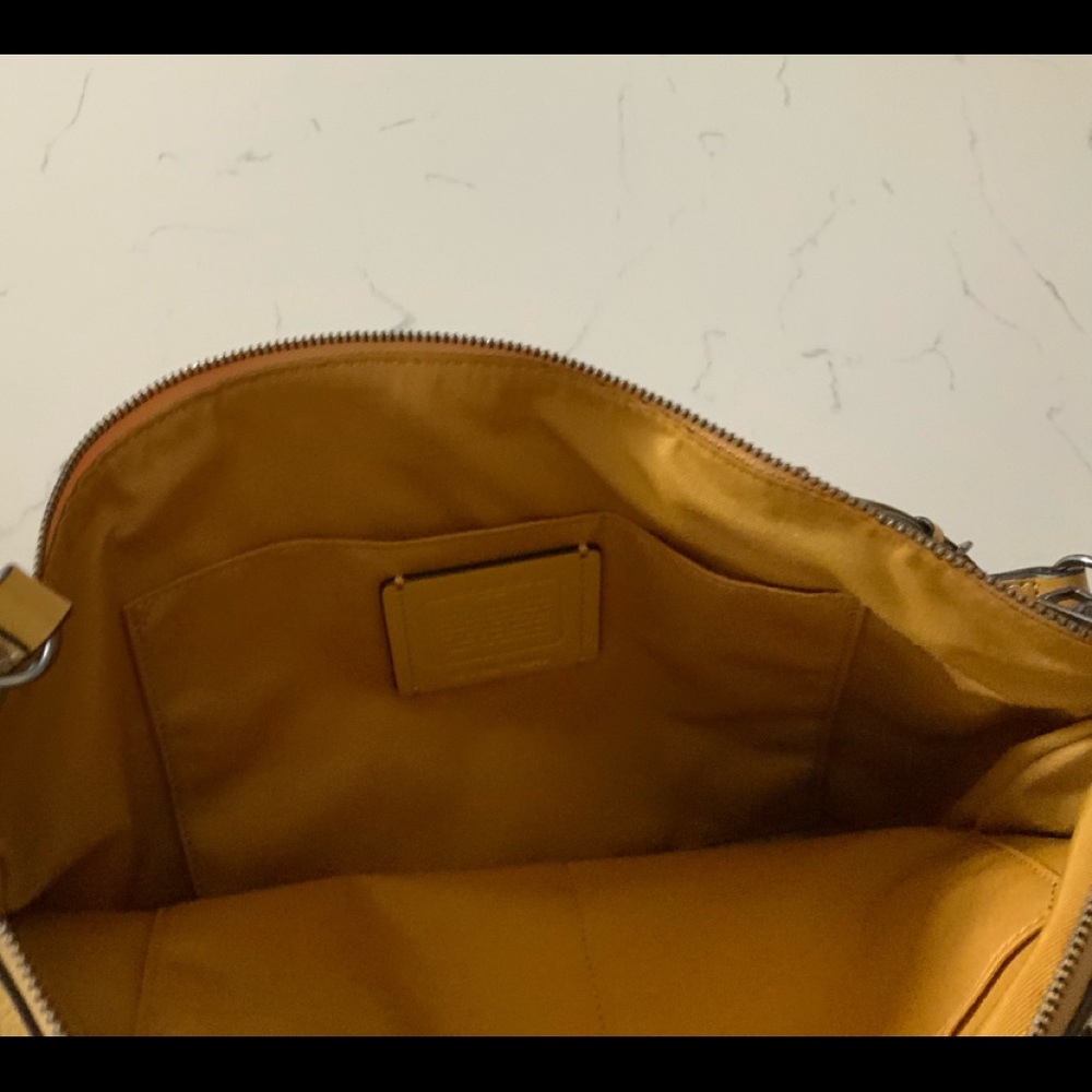 Yellow Coach Purse - Picture 4 of 7